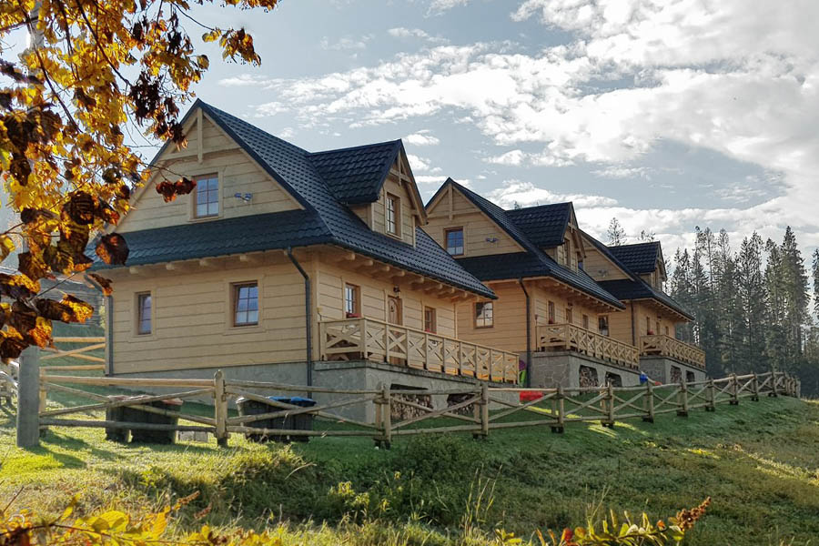 Przytulny domek góralski Stella w Beskidzie Żywieckim z kominkiem